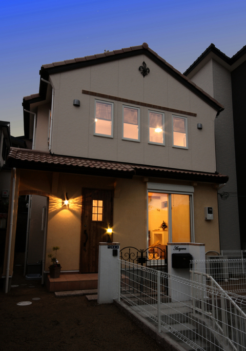 「プロバンス風の家」　長期優良住宅　奈良市サムネイル